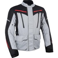 Oxford Metro 2.0 Motorcycle Jacket L Grey Black Red
