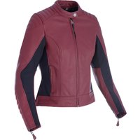 Oxford Beckley Ladies Leather Motorcycle Jacket 14 Russet (L)