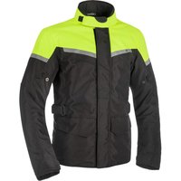 Image of Oxford Spartan Long Motorcycle Jacket S Black Fluo Yellow (38)