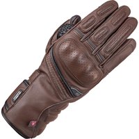 Oxford Hamilton Leather Motorcycle Gloves M Brown