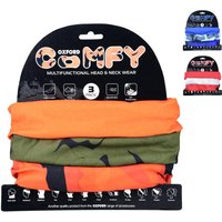 Oxford Comfy Havoc Neck Tube 3 Pack