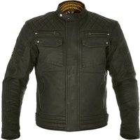 Image of Oxford Hardy Wax Motorcycle Jacket XL Olive (44)