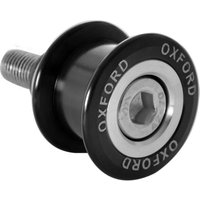 Oxford Motorcycle Bobbin Spinners M10 (x1.25) Black