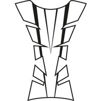 Oxford Sheer Arrow Motorcycle Vinyl Tank Pad Black