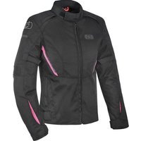 Image of Oxford Iota 1.0 Ladies Motorcycle Jacket 20 Black Pink