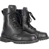 Image of Oxford Radley Ladies Leather Motorcycle Boots 41 Black (UK 8)
