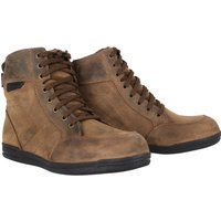 Image of Oxford Kickback Ladies Leather Motorcycle Boots 41 Brown (UK 8)