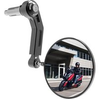 Oxford Premium Aluminium Bar End Mirror Left Hand Side