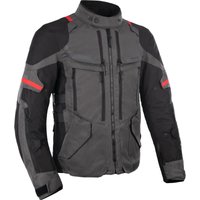 Image of Oxford Rockland Motorcycle Jacket XL Charcoal Black Red
