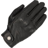 Oxford Henlow Air Leather Motorcycle Gloves 3XL Black