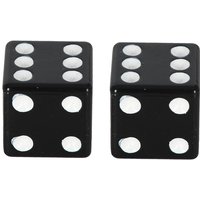 Oxford Lucky Dice Valve Caps Black