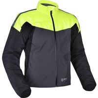 Oxford Rain Seal Pro Packable Over Jacket Grey Black Fluo L