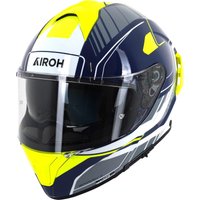 Airoh Spark 2 Chrono Motorcycle Helmet S Blue Yellow