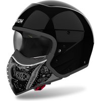 Airoh J110 Paesly Convertible Motorcycle Helmet M Black