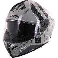 Airoh Matryx Scope Motorcycle Helmet S Light Grey