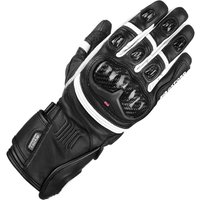 Image of Oxford RP-2R Waterproof Leather Motorcycle Gloves XL Black White