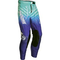Image of Moose Racing Sahara Pants - Black/Purple/Turquoise/White
