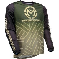 Image of Moose Racing Sahara Jersey - Black/Green