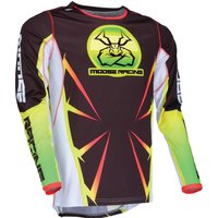 Image of Moose Racing Agroid Jersey - Black/Green/White/Yellow