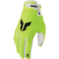 3330-8315 - Thor Launchmode CW Gloves Medium - Acid/White