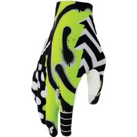 3330-8551 - Thor Sportmode Anarchy Gloves Medium - Black/Green/White