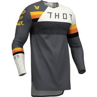 2910-8356 - Thor Sportmode League Jersey XX-Large - Charcoal Grey/Orange/White/Yellow