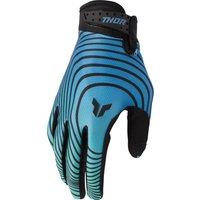 3330-8528 - Thor Launchmode Identity Gloves X-Small - Black/Teal