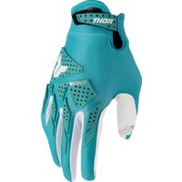 3331-0294 - Thor Womens Launchmode XP Gloves Large - Aqua/White