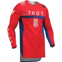 2910-8382 - Thor Sportmode Synth Jersey Small - Blue/Red/White