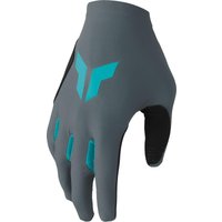 3331-0282 - Thor Womens Sportmode Iconic Gloves Large - Aqua/Black/Grey