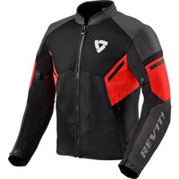 Image of Rev It GT-R Air 3 Motorcycle Jacket M Black Neon Red
