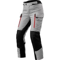 Image of Rev It Sand 4 H2O Ladies Motorcycle Trousers 34 Silver Black Standard (UK 6)