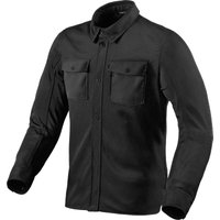 Image of Rev It Tracer Air 2 Motorcycle Overshirt 3XL Black