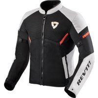Image of Rev It GT-R Air 3 Motorcycle Jacket XL White Neon Red