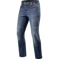 Image of Rev It Brentwood SF Classic Blue Used Motorcycle Jeans (L34) (W36)