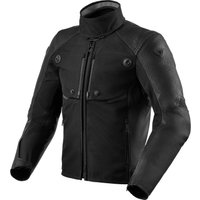 Image of Rev It Valve H2O Motorcycle Jacket 58 Black (UK 48)