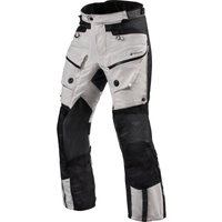 Image of Rev It Defender 3 GTX Motorcycle Trousers S Silver Black Standard