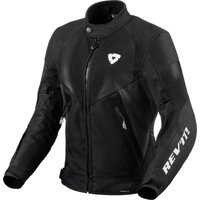 Image of Rev It Control H2O Ladies Motorcycle Jacket 46 Black Anthracite (UK 18)