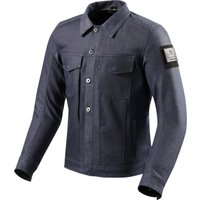 Image of Rev It Crosby Motorcycle Overshirt L Medium Blue (UK 42)