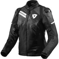 Image of Rev It Apex H2O Ladies Motorcycle Jacket 44 Black Anthracite (UK 16)
