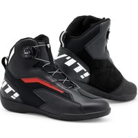 Image of Rev It Jetspeed Pro Motorcycle Shoes 41 Black Red (UK 7.5)