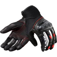 Image of Rev It Metric Motorcycle Gloves 3XL Black Neon Red