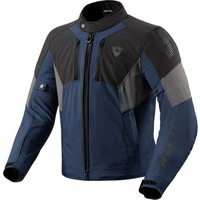 Image of Rev It Catalyst H2O Motorcycle Jacket 3XL Blue Black