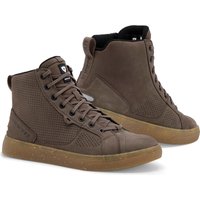 Image of Rev It Arrow Leather Motorcycle Shoes 40 Taupe Brown (UK 7)