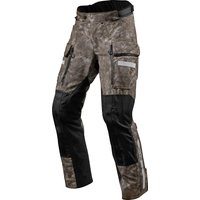 Image of Rev It Sand 4 H2O Motorcycle Trousers 4XL Camo Brown Standard