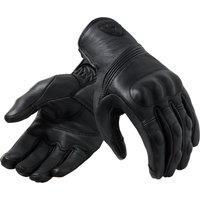 Image of Rev It Hawk Ladies Leather Motorcycle Gloves M Black