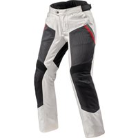 Image of Rev It Tornado 4 H2O Ladies Motorcycle Trousers 34 Silver Black Standard (UK 6)