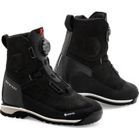 Image of Rev It Pioneer GTX Motorcycle Boots 45 Black (UK 10.5)