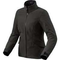Image of Rev It Rosier H2O Ladies Motorcycle Jacket 42 Black (UK 14)