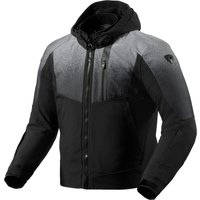Image of Rev It Epsilon H2O Motorcycle Jacket M Black Grey